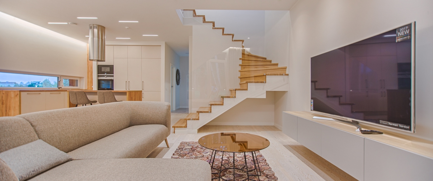 turned-on-gray-flat-screen-smart-tv-1571459